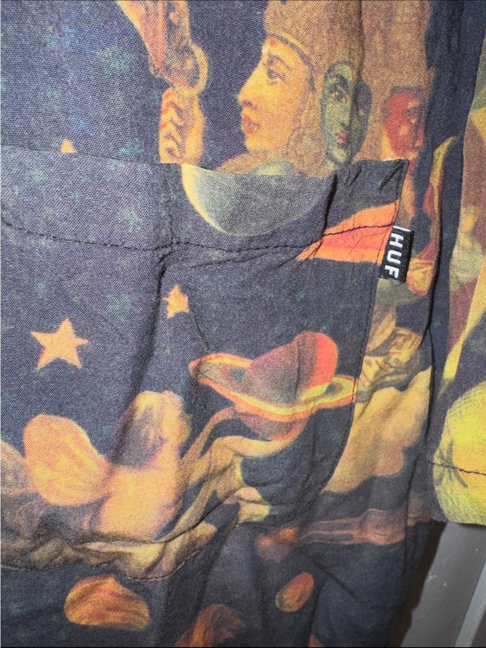 HUF x Smashing Pumpkins Tonight Tonight Button Down Shirt (S) - Picture 2 of 6